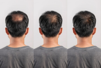 Receding hairline recovery using Halo Grow